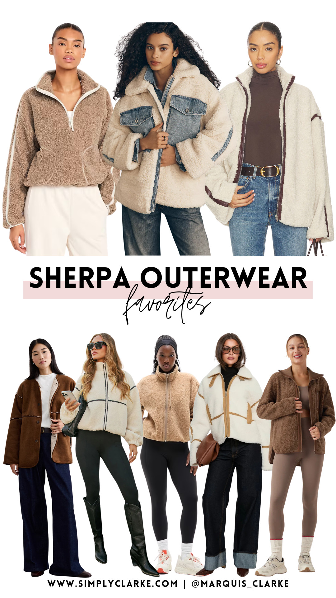 Sherpa season is still going strong! Sharing my favorite cozy sherpa outerwear picks that are warm, cute, and perfect for layering into spring. These are the throw-on-and-go pieces you’ll reach for every day! 

 #LTKootd #LTKSeasonal #LTKSaleAlert