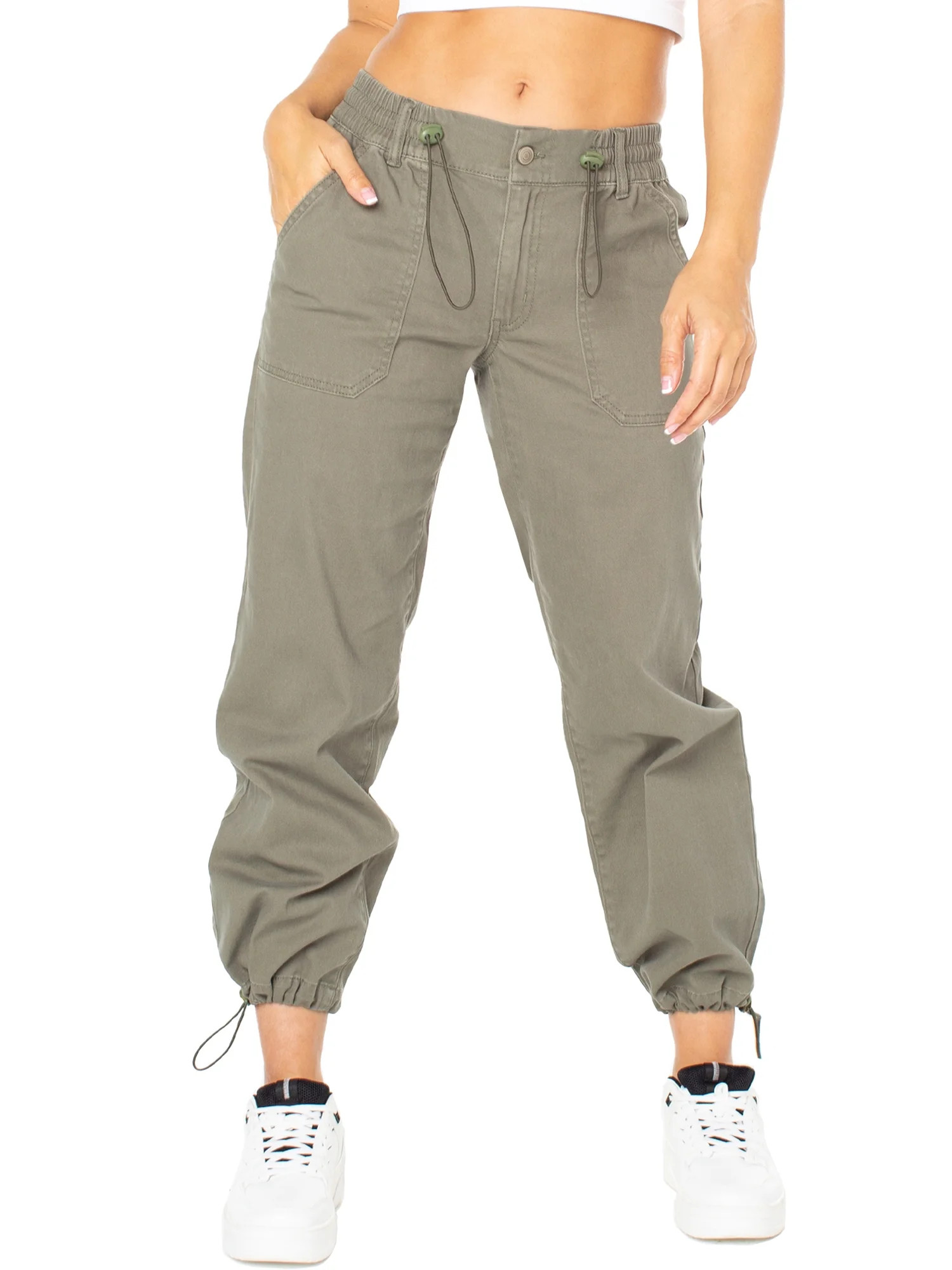 Celebrity Pink Juniors’ Cargo Jogger Pants, Sizes XS-XXXL - Walmart.com | Walmart (US)