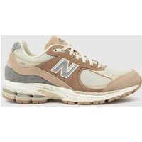 New Balance M2002 Trainers In Stone Multi, Size: 3.5 (EU 36) | Schuh