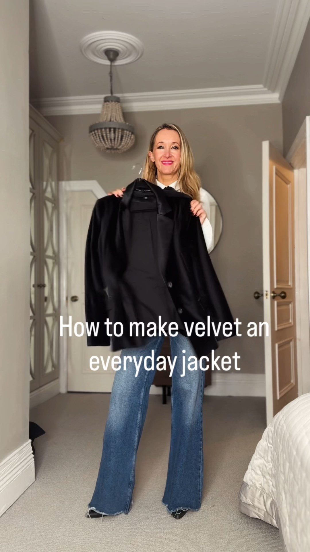 I love velvet all year round and three ways that aren’t too Christmassy.  Had to add some sparkle in though 

#LTKover50style #LTKfestive #LTKuk