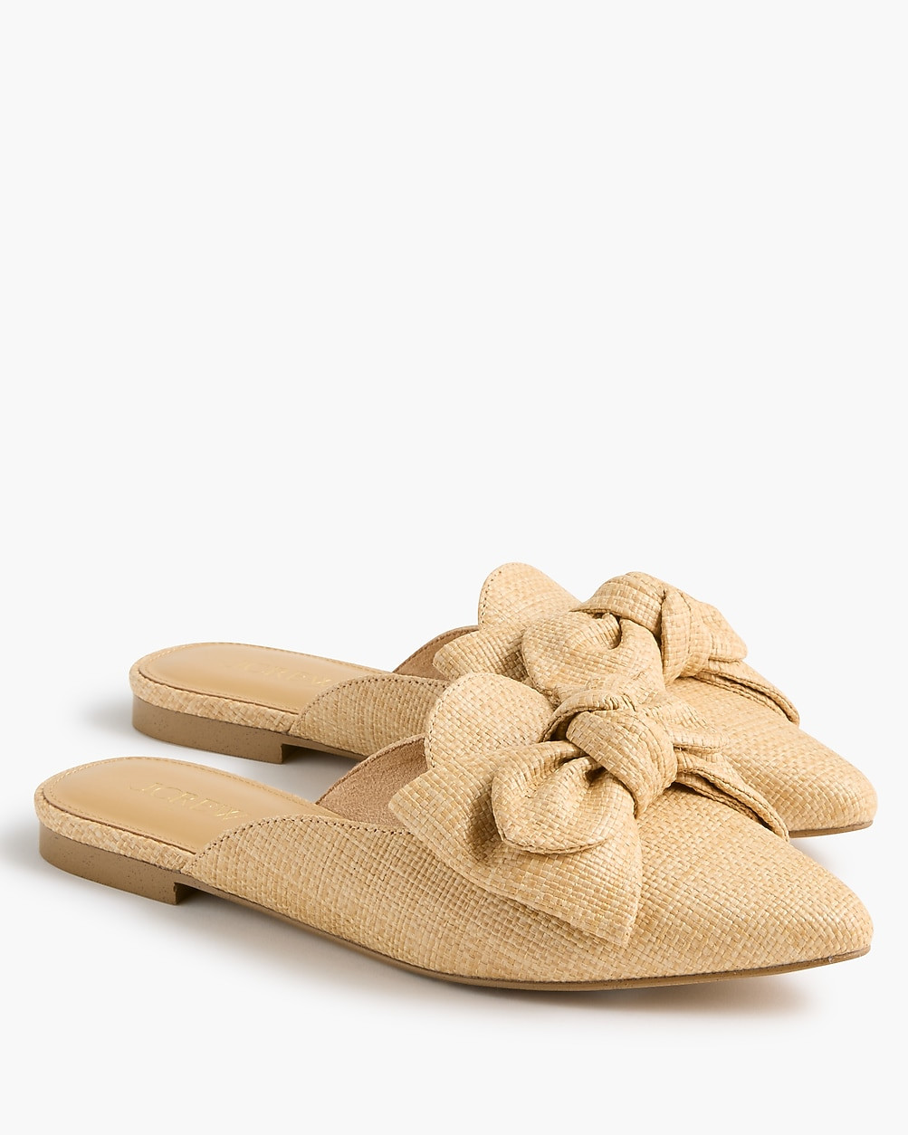 Woven bow mules | J.Crew Factory