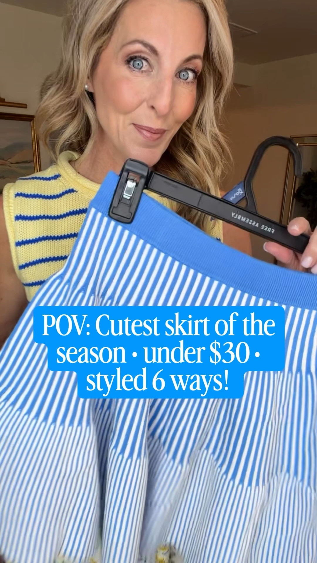 Walmart new arrival and already a favorite. This under $30 skirt styled six different ways… and every top is under $30 too. One is even from Amazon! The styling possibilities are endless — grab it before it sells out.

Comment WALMART and I’ll send links.

Walmart fashion, Walmart, spring style, Walmart, new arrivals, spring, new arrivals, spring styles, spring skirt, Mother’s Day, multiple styles, affordable fashion  
