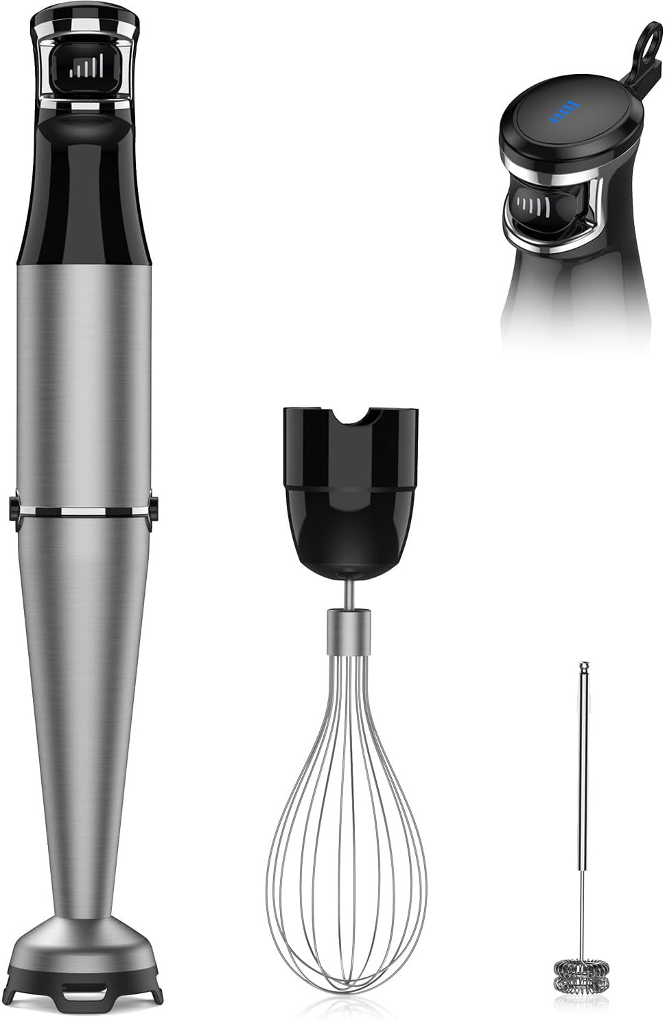 Immersion Blender Handheld 1100W 3 in 1 Corded Stick Hand Blenders for Kitchen with Trigger Speed... | Amazon (US)