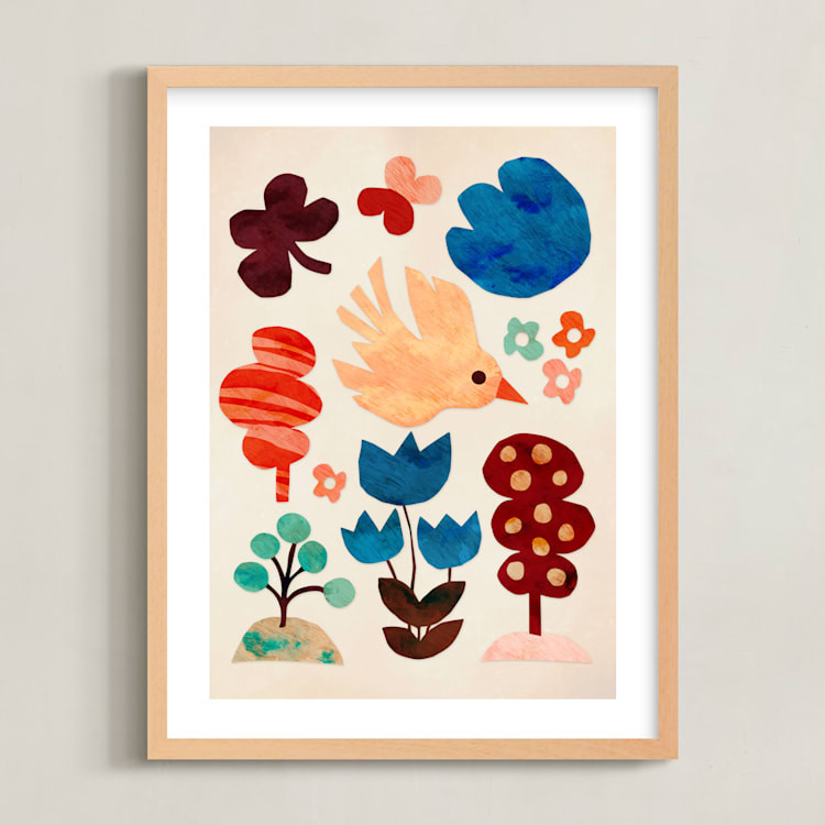 Bird and the forest | Minted