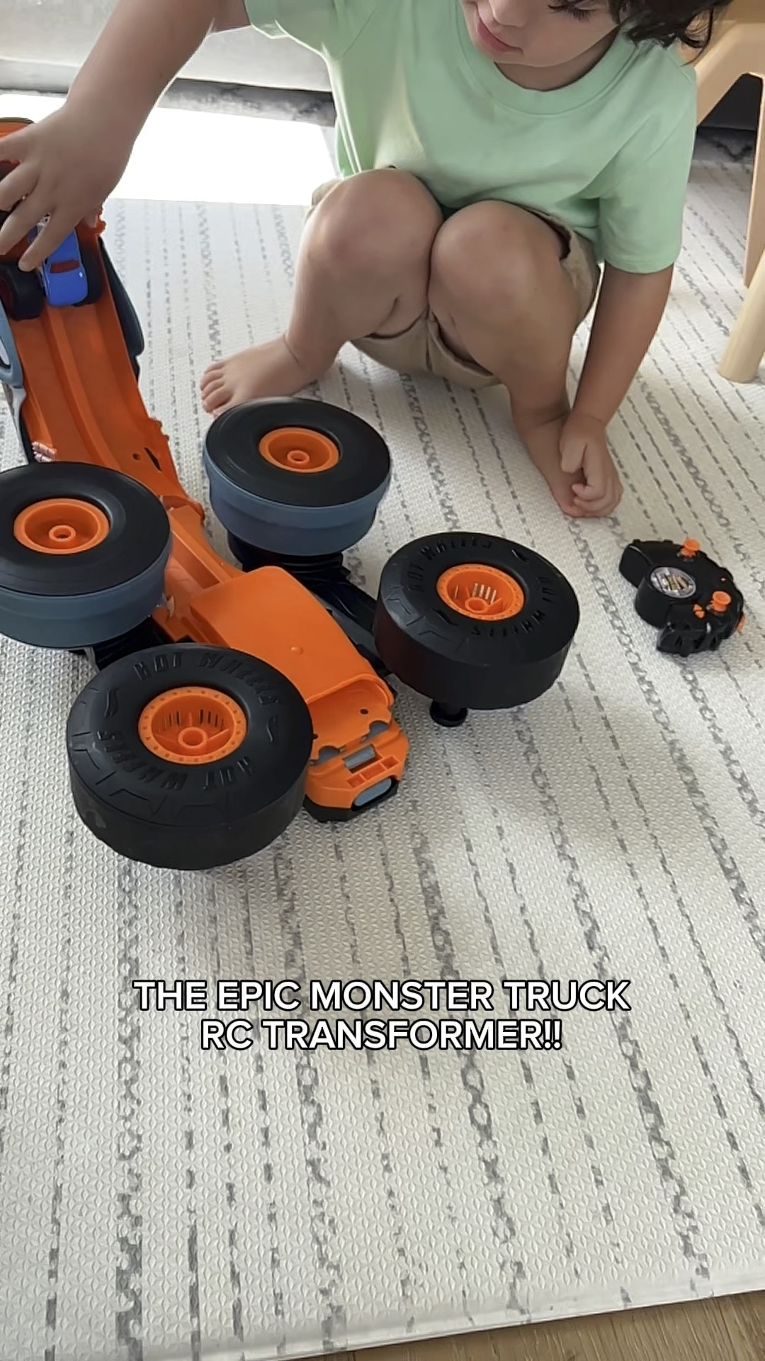 Epic monster truck transformer - remote control and launcher!

#LTKKids #LTKFamily