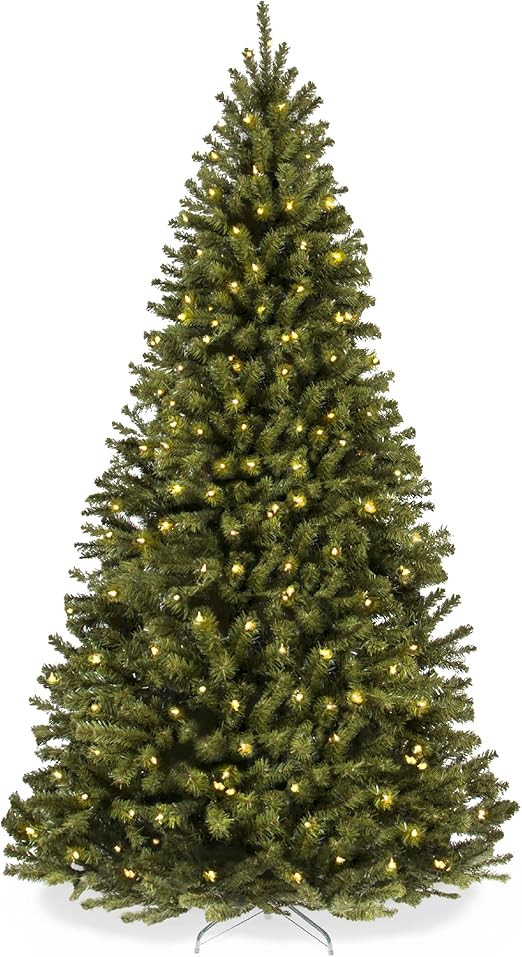 Best Choice Products 6ft Pre-Lit Spruce Artificial Holiday Christmas Tree for Home, Office, Party... | Amazon (US)
