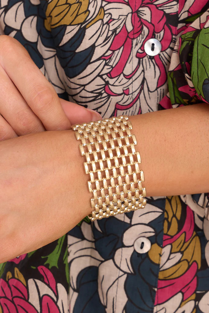Absolute Champion Gold Bracelet | Red Dress 