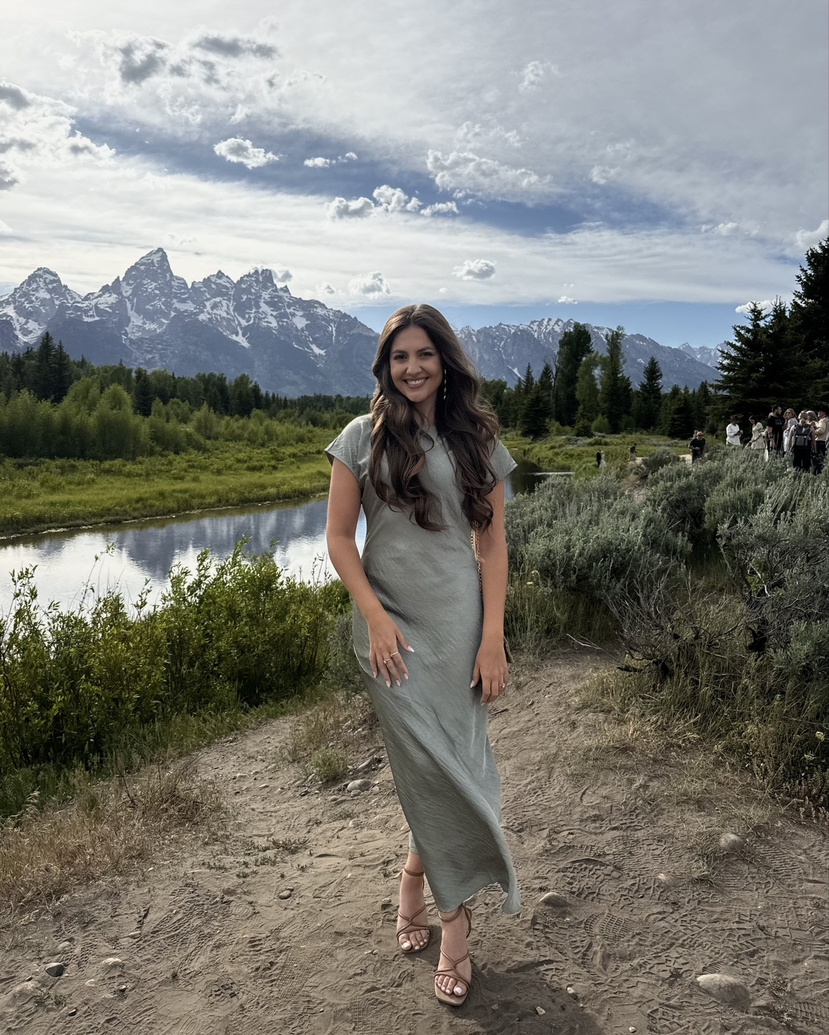 Jackson Hole Wyoming Wedding Guest Dress🏔️✨🤍 

#LTKSummerSales #LTKSeasonal #LTKWedding