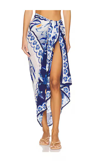Marine Azure Sarong in Multicolor | Revolve Clothing (Global)