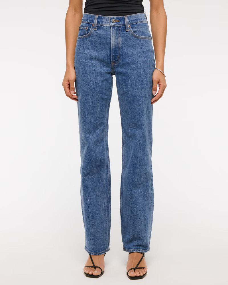 High Rise 90s Relaxed Jean | Abercrombie & Fitch (US)