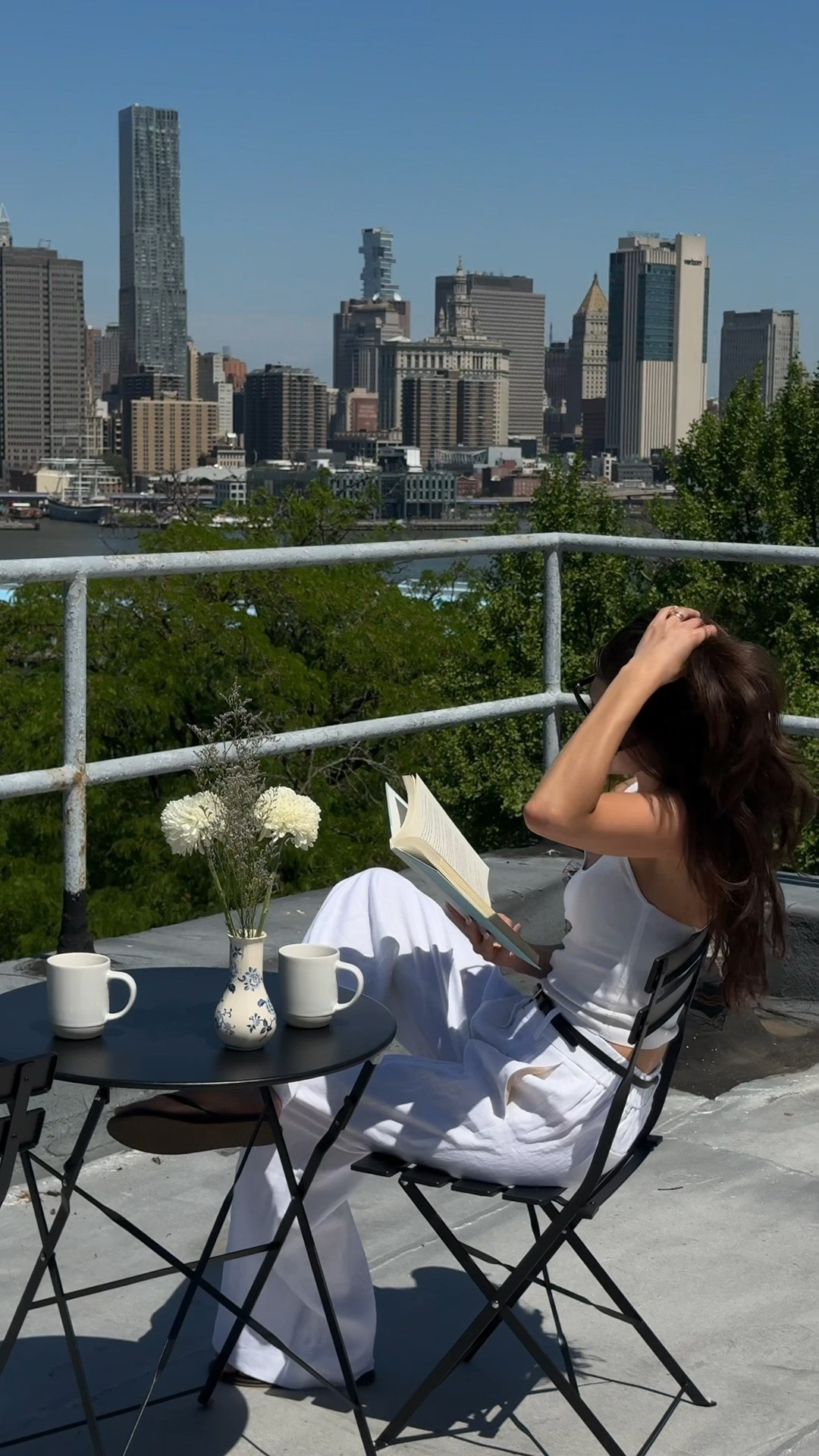 #ad How I spend my mornings @Wayfair  #wishyouwerehere #outdoor #Wayfair  #WayfairPartner