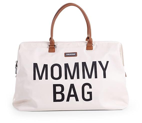 Childhome The Original Mommy Bag, Large Baby Diaper Bag, Mommy Hospital Bag, Large Tote Bag, Momm... | Amazon (US)