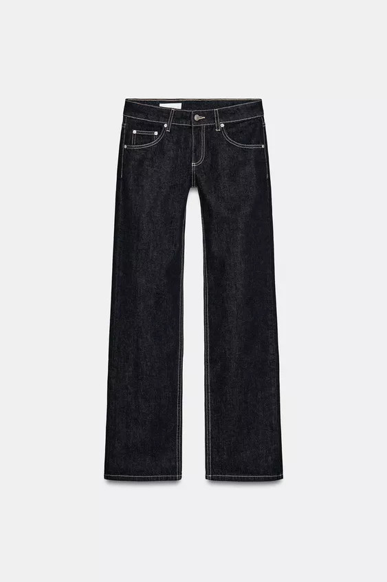 JEANS TRF WIDE LEG MIT NIEDRIGEM BUND | Zara DE