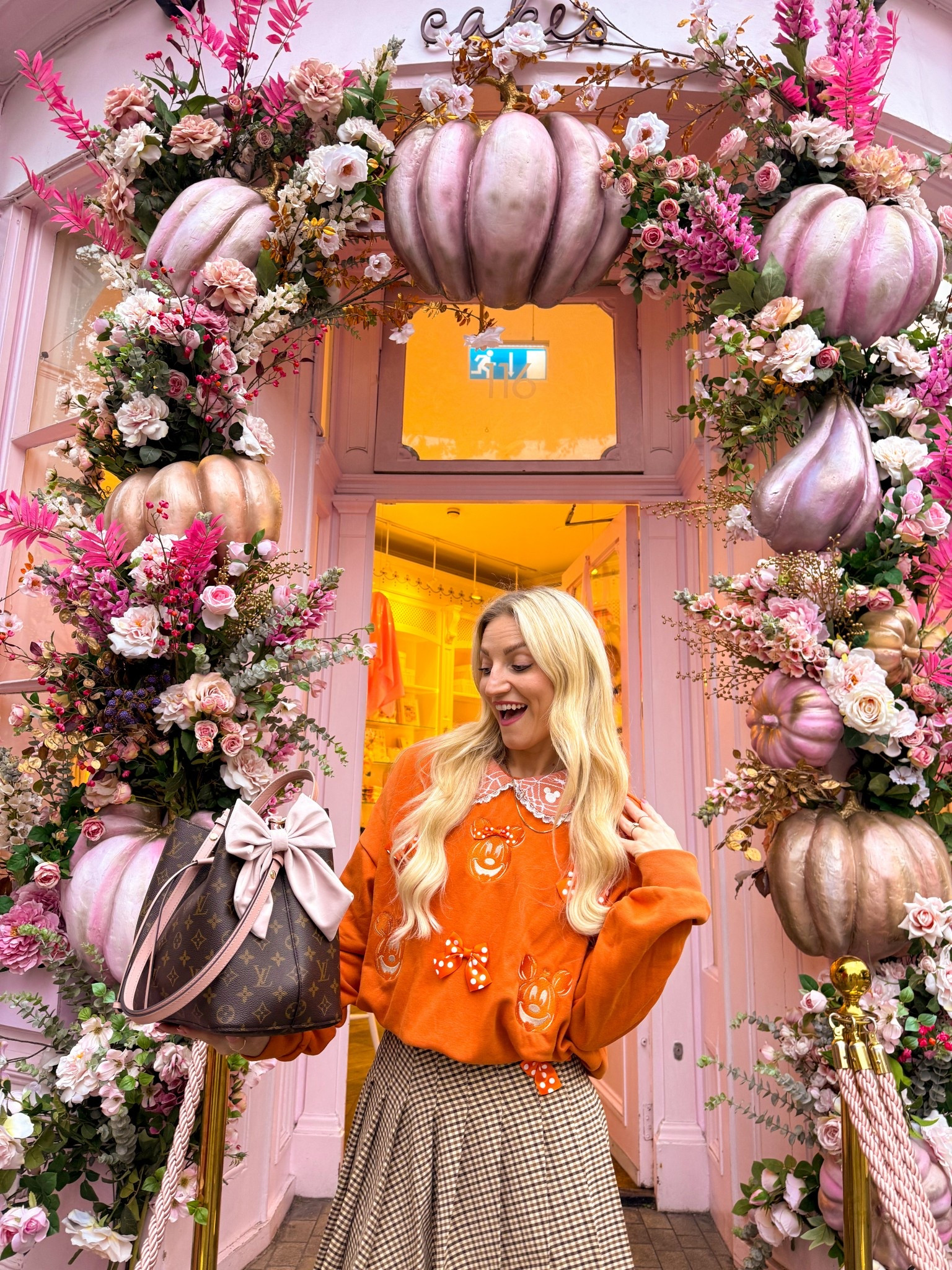 Cute Pumpkin Outfit Disney Themed 💖🎃
Bag Bow is from my biz linked here..
https://earseverafter.com/products/bag-bows-sequin-velvet?variant=55295462539640
Wearing a size 8 skirt and L jumper.
I’m a size 8-10 and 5’4 for reference.

#LTKautumn