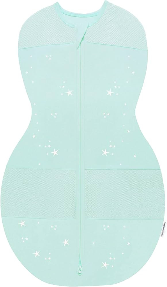 Happiest Baby Sleepea 5-Second Swaddle - 100% Organic Cotton Baby Swaddle Blanket - Doctor Design... | Amazon (US)