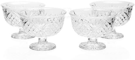 Godinger Ice Cream Dessert All Purpose Serving Bowls - Dublin , Set of 4 | Amazon (US)