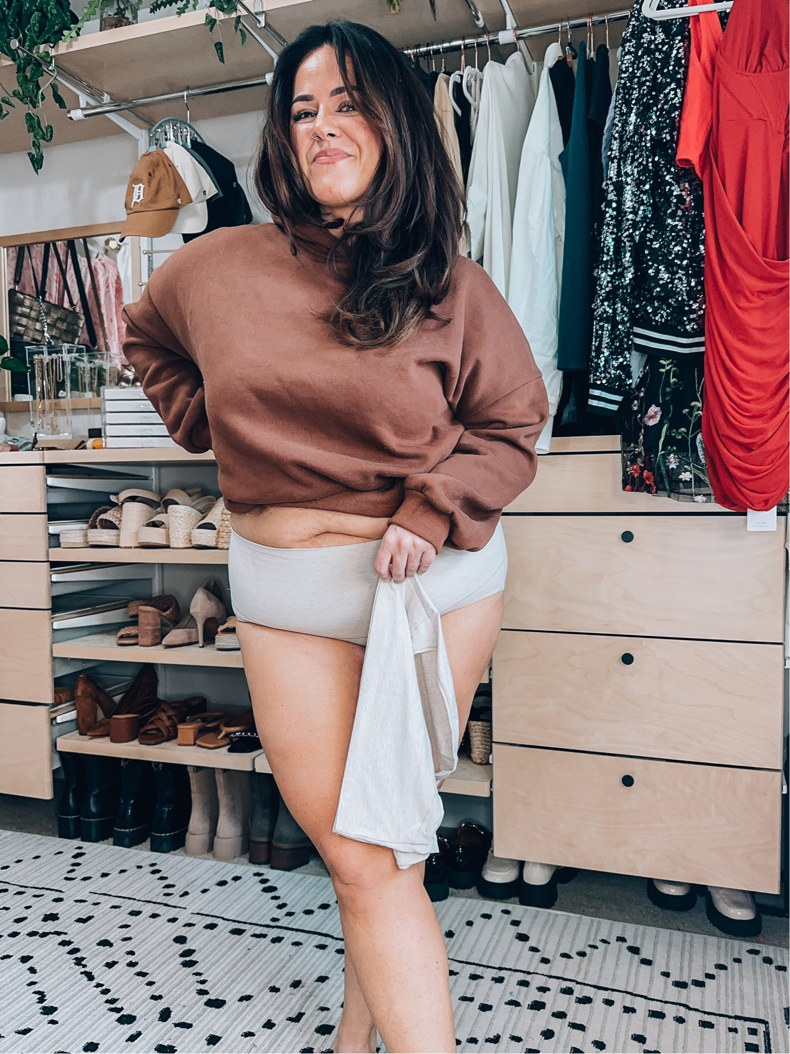 My fave cotton control panel undies! I wear an xl- spanx site code is TARYNTRULYXSPANX 

#LTKstyletip #LTKunder50 #LTKcurves