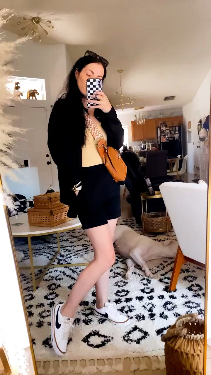 This two piece tracksuit is so good! The suede material is buttery soft and it feels nice on the body. 
Comes in other colors! Perfect set for this coming season. Fits tts; wearing size small. 
Sling bag is my favorite and another go-to bag of mine. 
Legacy court Nikes are a must have for Fall. Fits tts  

#LTKstyletip #LTKFind #LTKSale