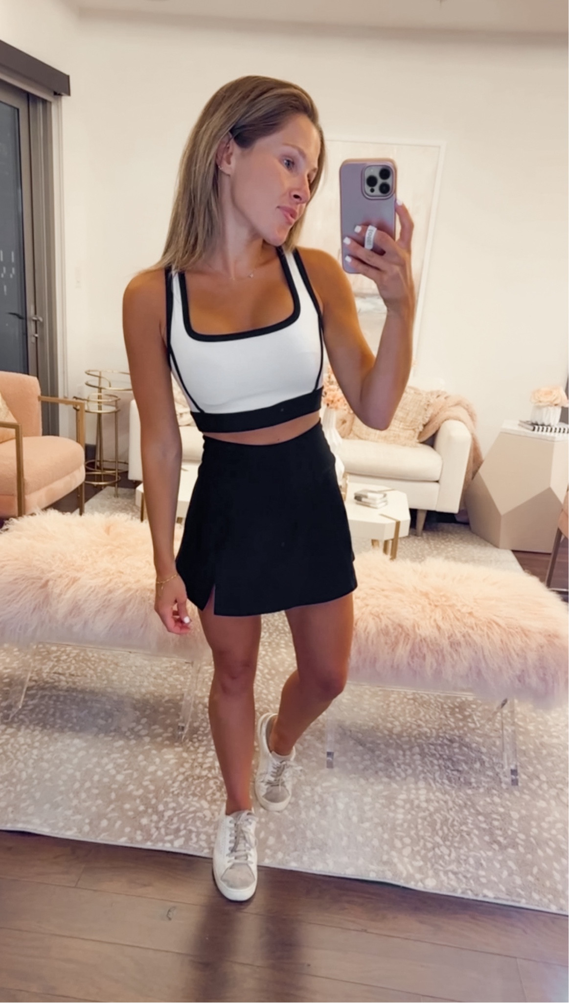 Favorite activewear set right now💕 this tennis skirt is my new fave! 
Sizing: 
👉Tennis skirt // tts, wearing size XS 
👉Sports bra // tts,  wearing size small
👉Sneakers // tts, wearing size 7




Beauty summer outfit matching set Abercrombie Travel Outfit Swimwear White Dress Vacation Outfit Sandals Patio Furniture  amazon find Summer Outfit swim summer dress  summer activewear living room 

#LTKU #LTKFind #LTKSeasonal