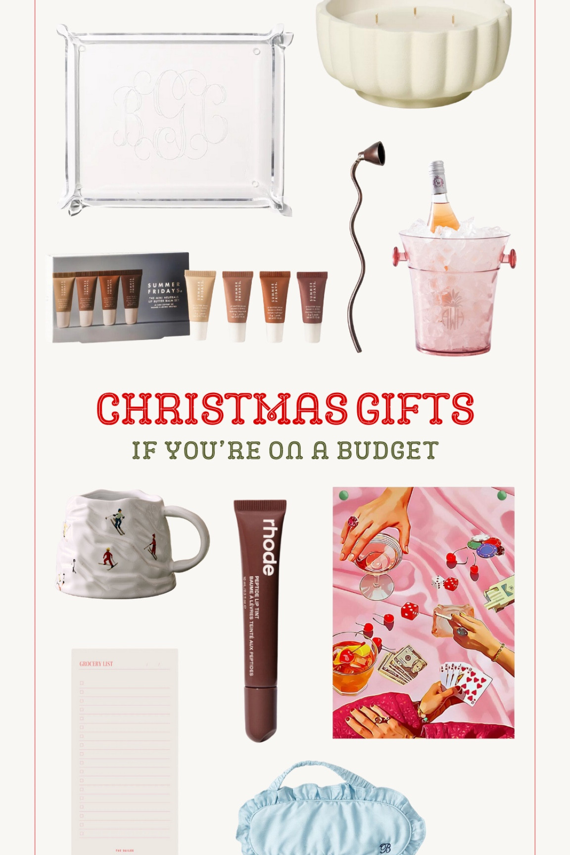 Christmas Gifts If You’re on a Budget

#LTKHoliday #LTKGiftGuide