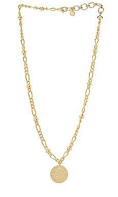 gorjana Banks Coin Necklace in Gold from Revolve.com | Revolve Clothing (Global)