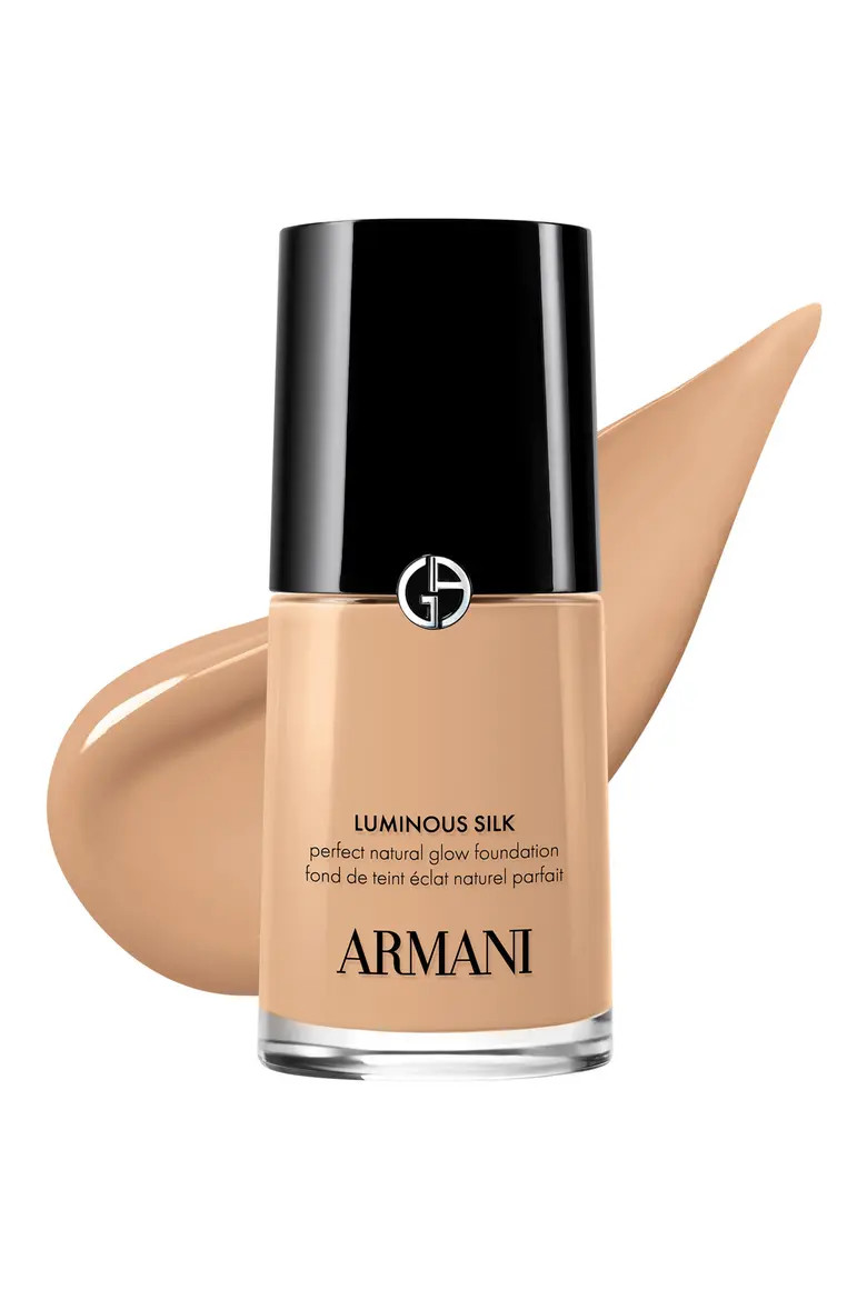 ARMANI beauty Luminous Silk Natural Glow Blurring Foundation with 24-Hour Wear in 9 Olive Tan at Nordstrom, Size 1 Oz | Nordstrom