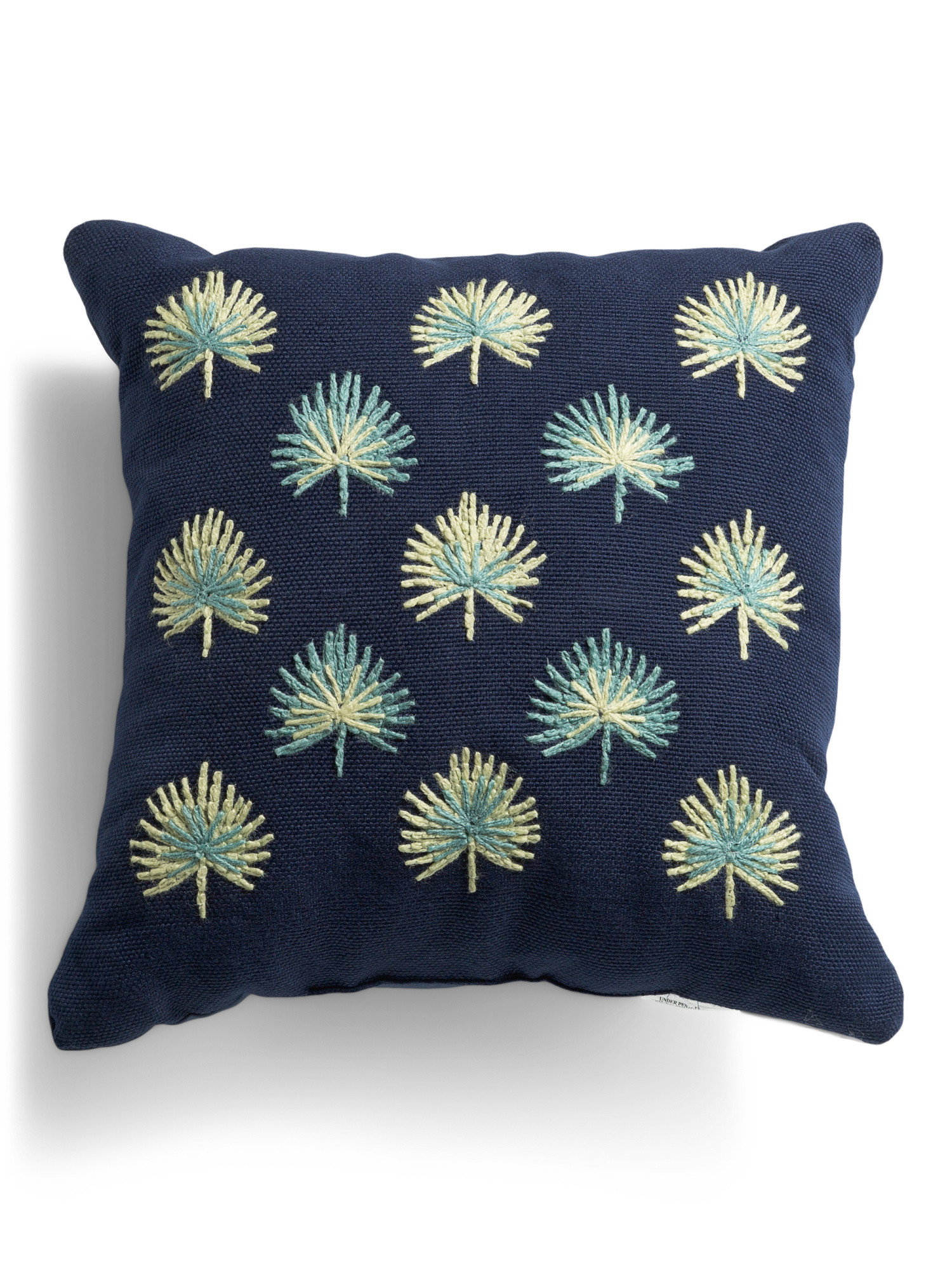 22x22 Tonal Fans Pillow | TJ Maxx