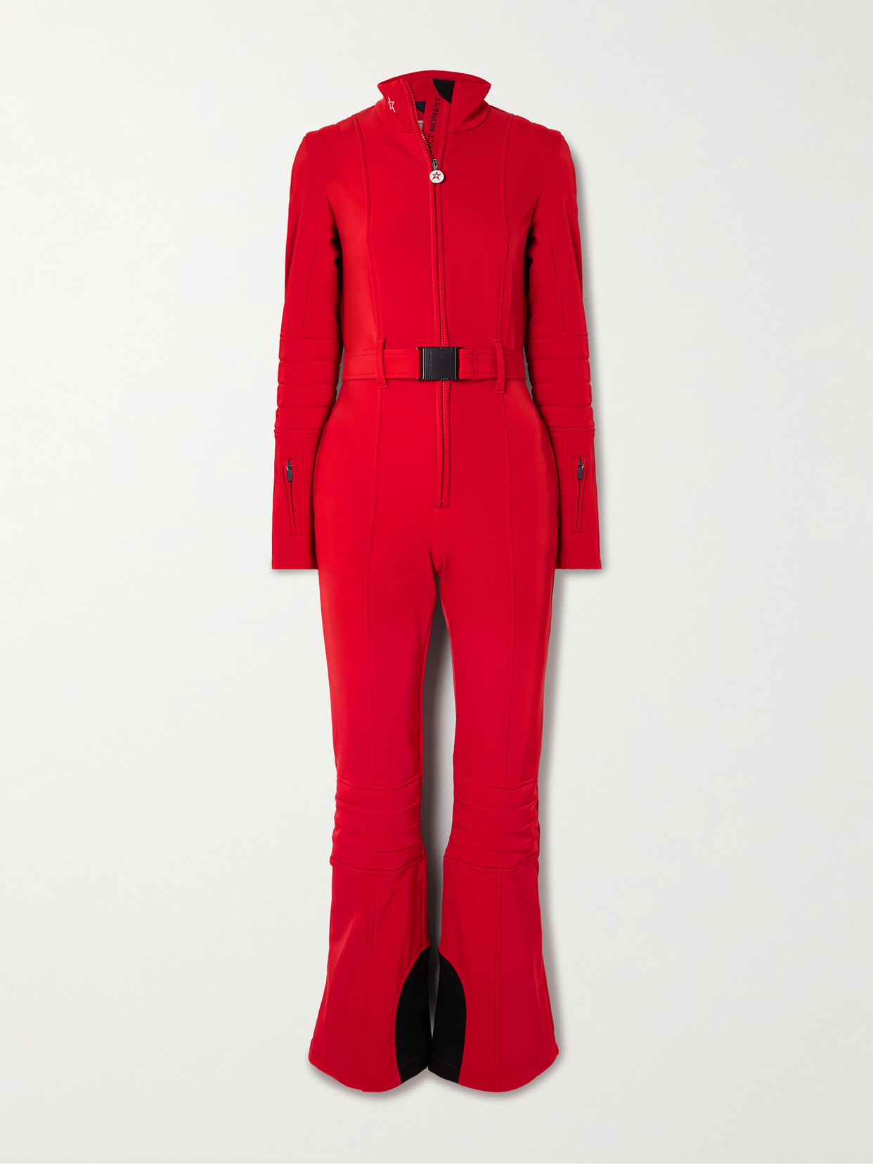 Perfect Moment - Jg Belted Padded Down Ski Suit - Red | NET-A-PORTER (US)