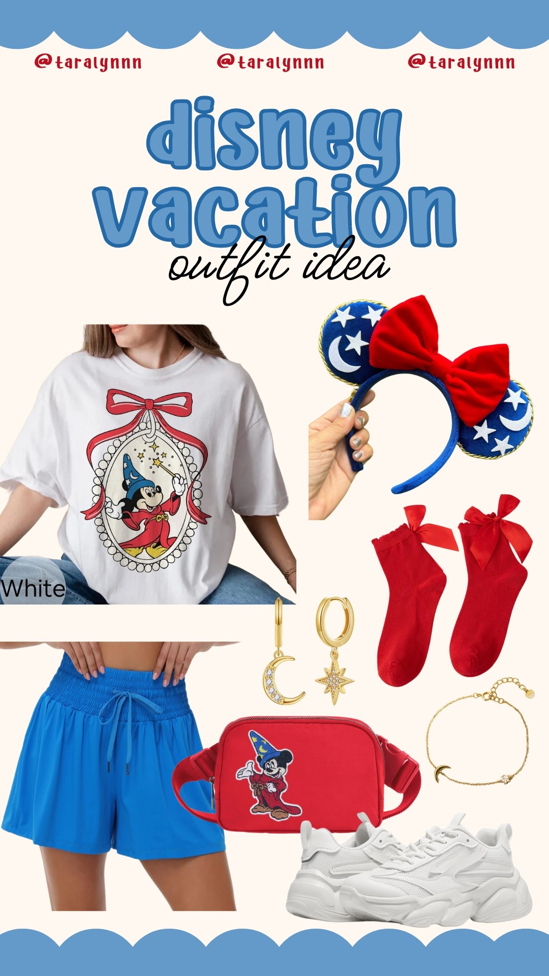 Disney Vacation Outfit Inspo ✨❤️🌙

#disneyland #disneyworld #disneyoutfit #disneytrip #vacation #travel #mickeymouse #disneyvacation #minnieears 

#LTKFamily #LTKTravel #LTKStyleTip