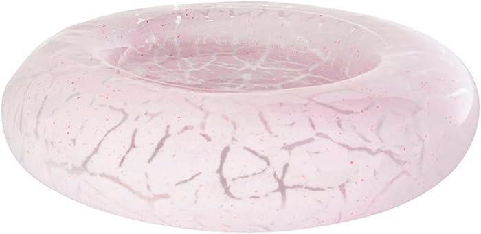 Italian Blown Glass Dish — by Alice Lane Home Collection — Soft Pink — Colorful Vintage Gla... | Amazon (US)