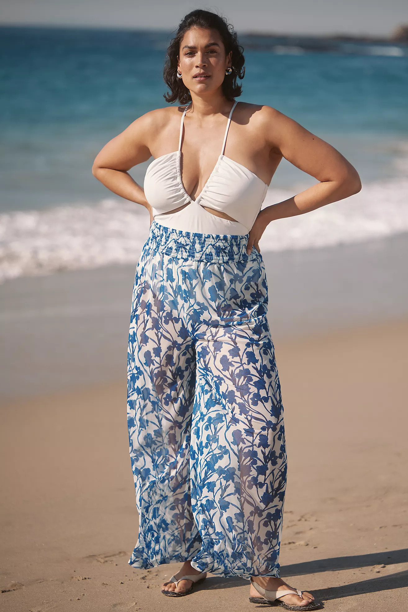 Hutch Plus Eliza Sheer Cover-Up Pants | Anthropologie (US)