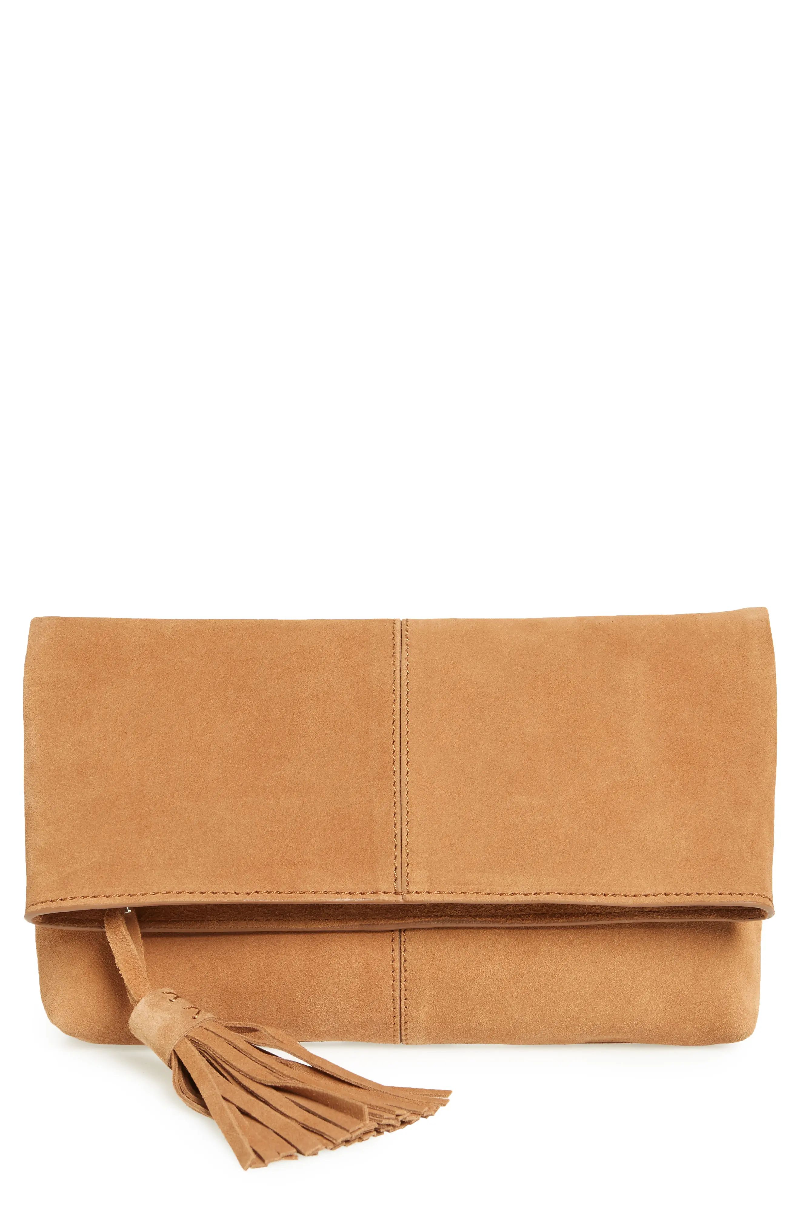 Leith Suede Clutch | Nordstrom