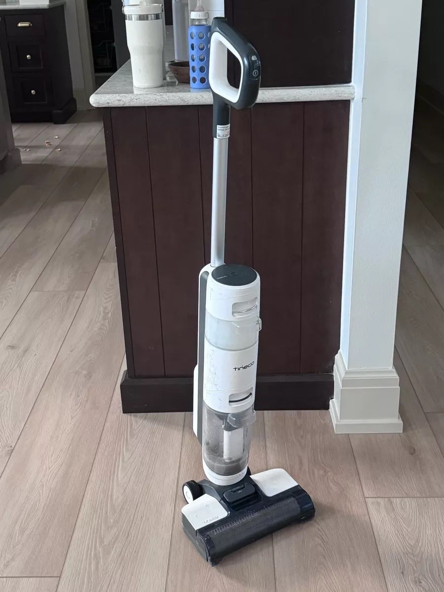 Vacuums and mops at the same time, and great for tile or wood!

#LTKHome