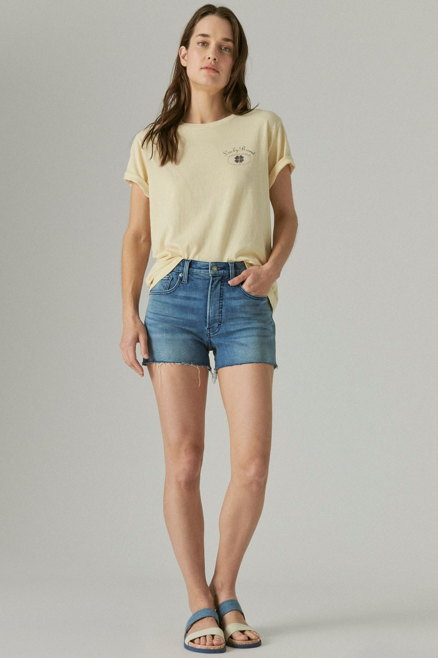 3" high rise curvy short | Lucky Brand