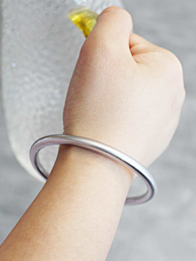 Minimalist Solid Bangle | SHEIN