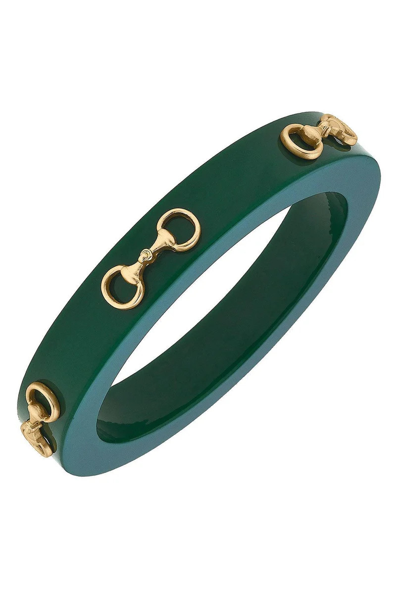 Sutton Horsebit Resin Bangle | CANVAS