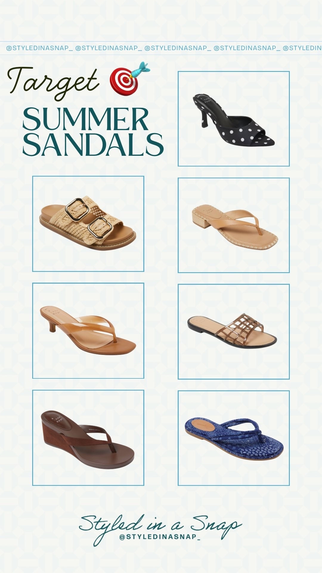 Target summer sandals now currently 30% off! 🎯 @Target

#LTKOver40 #LTKSeasonal #LTKSaleAlert