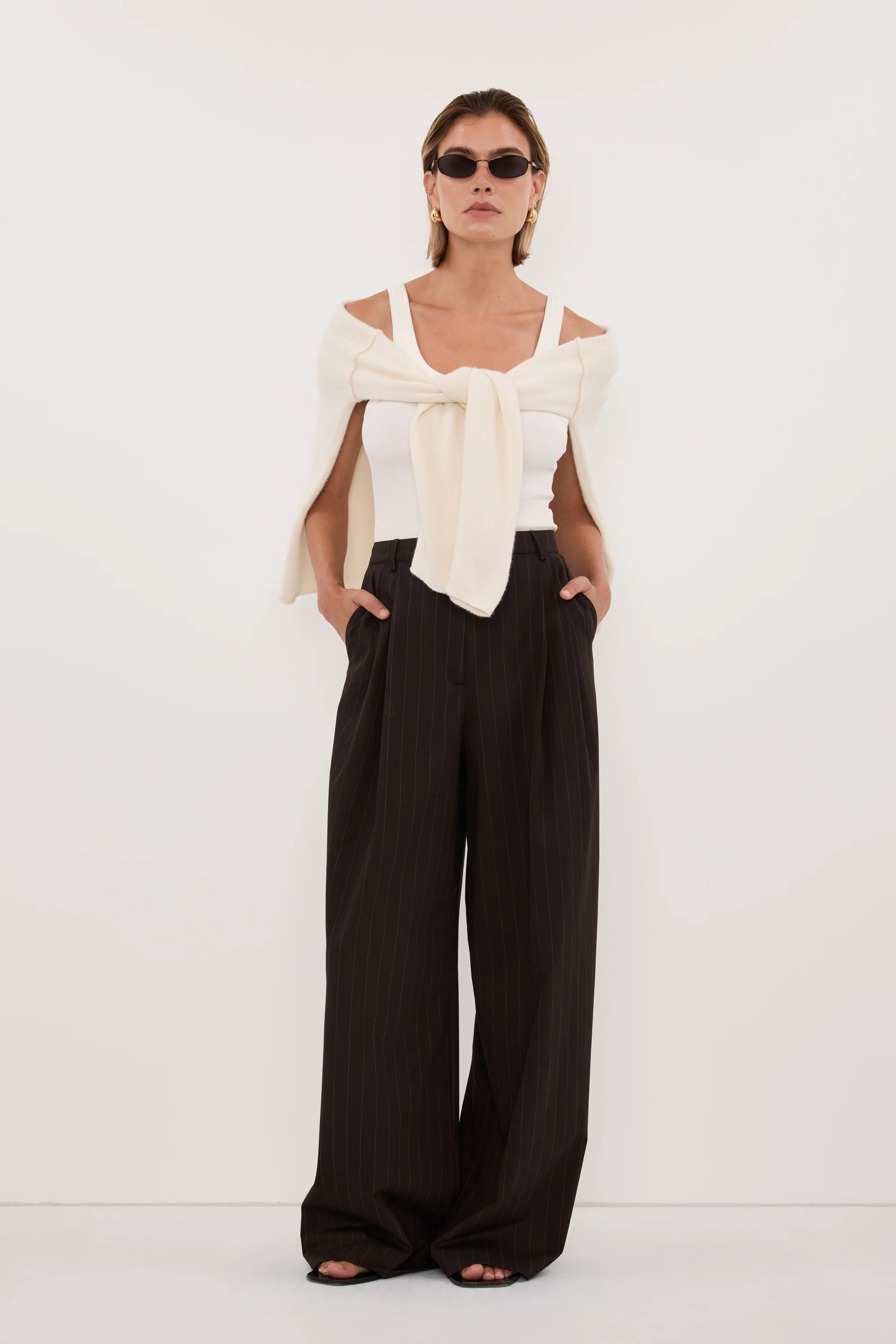 SIAN PEAT TAILORED WIDE PANT | DISSH