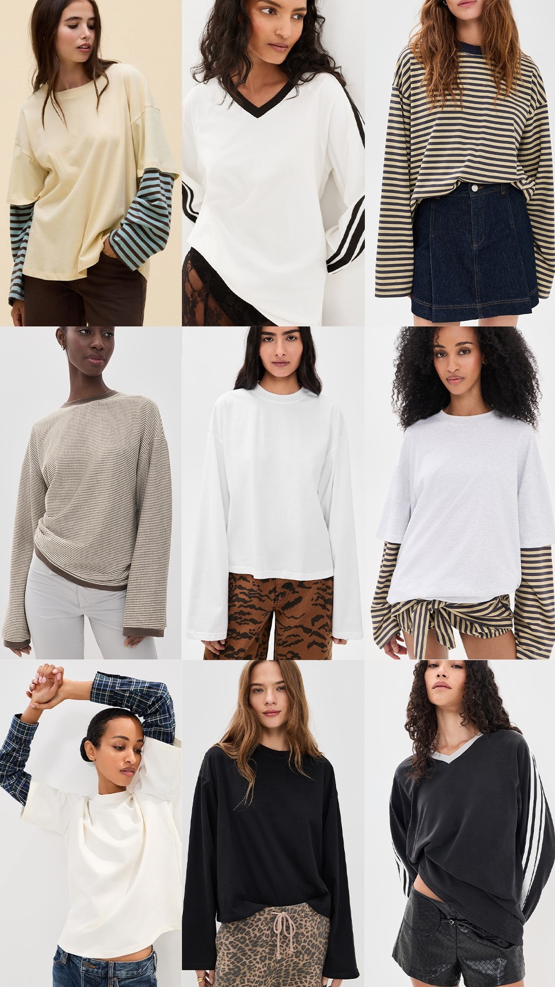 9 long sleeves I ❤️