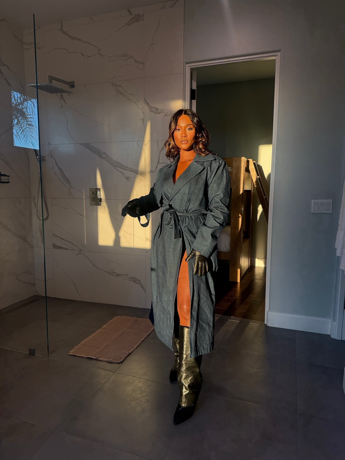 a denim trench!?! SAY LESSSS. Every girl needs one, BAD ✨👖

definitely my sexiest slay of the season so far! size L

#rtrpartner

#LTKSeasonal #LTKTall #LTKMidsize