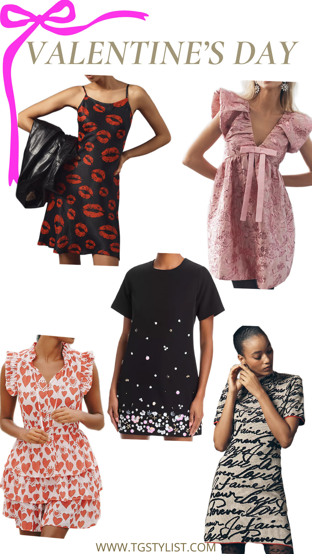 Valentine's 2026 Short Dresses 

 