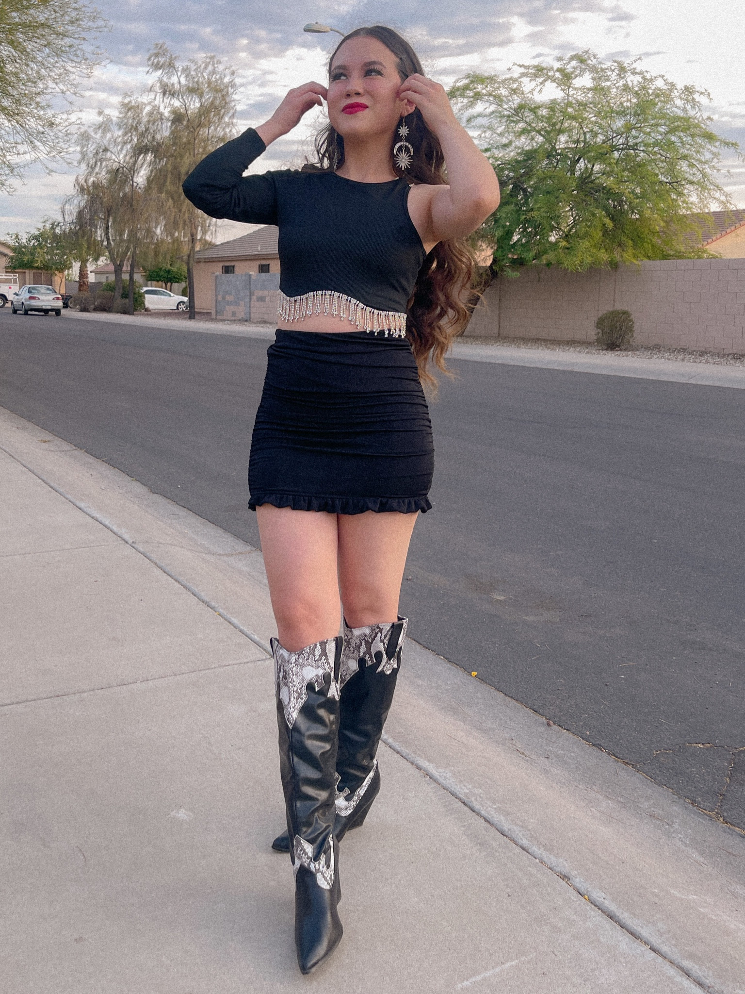 Concert Outfit I wore for the Peso Pluma concert 🖤

#LTKFind #LTKshoecrush #LTKstyletip