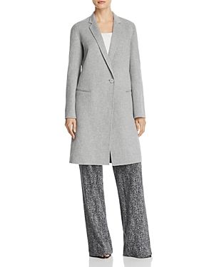 Theory Double-Face Wool and Cashmere Reefer Coat | Bloomingdale's (US)