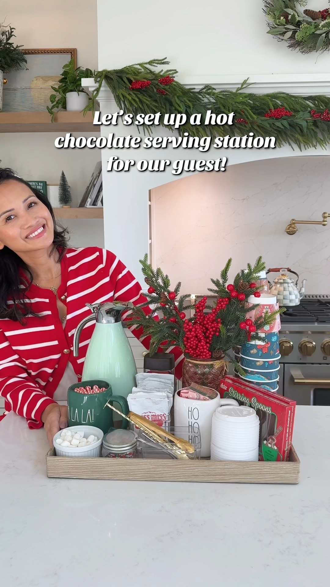 Make your guest stay with you extra special with a self serve hot chocolate bar for Christmas!

#LTKHoliday #LTKdayinmylife #LTKHome