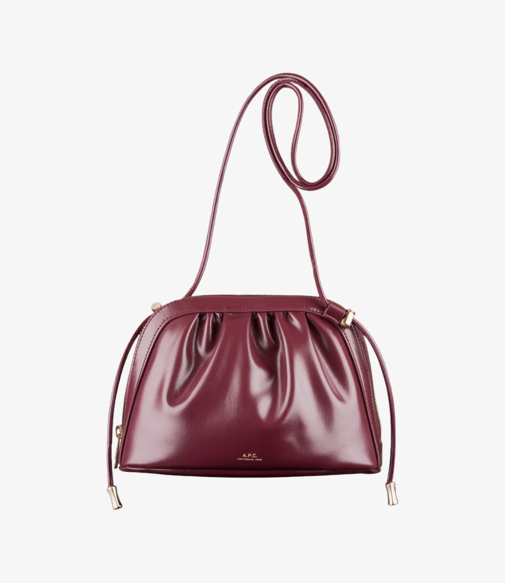 Ninon drawstring bag Burgundy | A.P.C. US