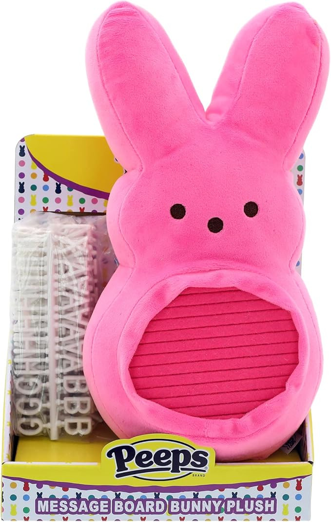 Animal Adventure 11.5" Peeps Bunny Message Board Pink | Amazon (US)