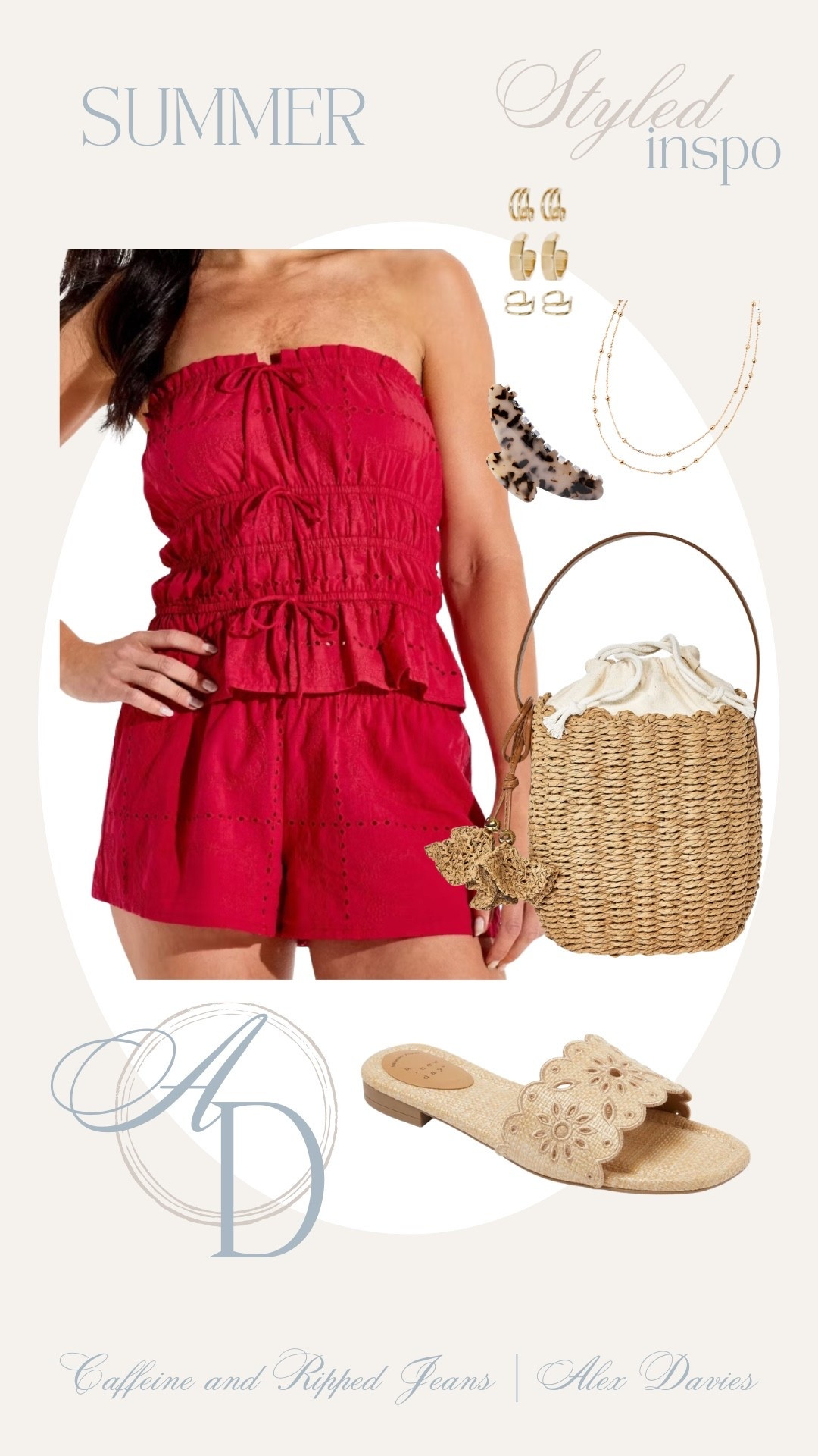 // July 4th outfit // red set // red eyelet set // cute set // matching set // summer vacation outfit // beach outfit inspo //

#LTKootd #LTKgrwm #LTKSeasonal