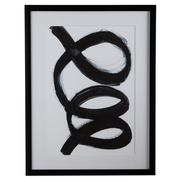 MoDRN Scandinavian Swirl Wall Art | Walmart (US)