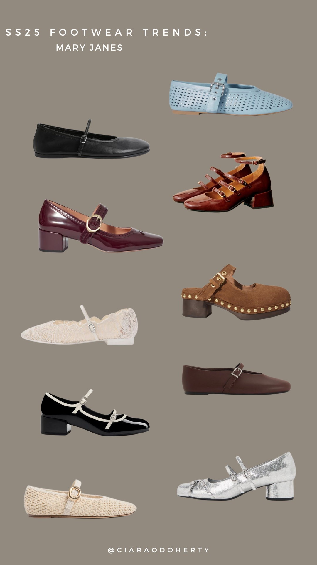 SS25 shoe trends 
Mary Jane’s, ballet pumps, leather pumps, heeled Mary Jane’s 

#ltk #ltkeurope #ltkeu