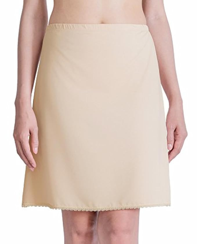 ANNY Women's Everyday Lace Trim Half Slip 19 inch | Amazon (US)